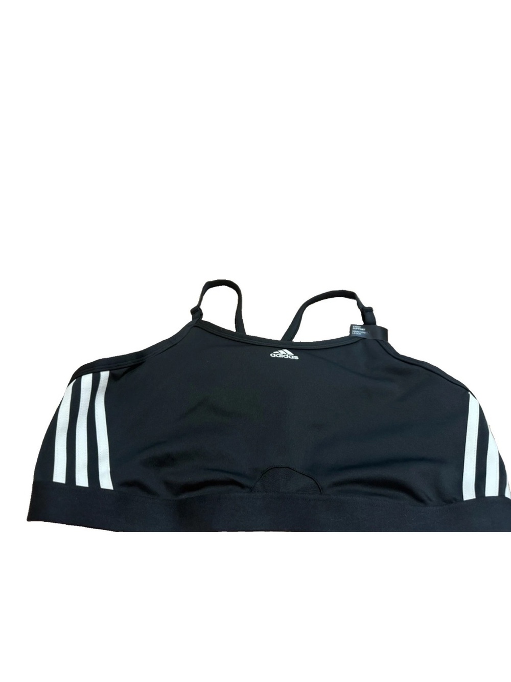 Adidas NWT Women’s Black/White Light Support Sports Bra! 3XL